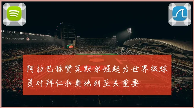 阿拉巴称赞莱默尔崛起为世界级球员对拜仁和奥地利至关重要